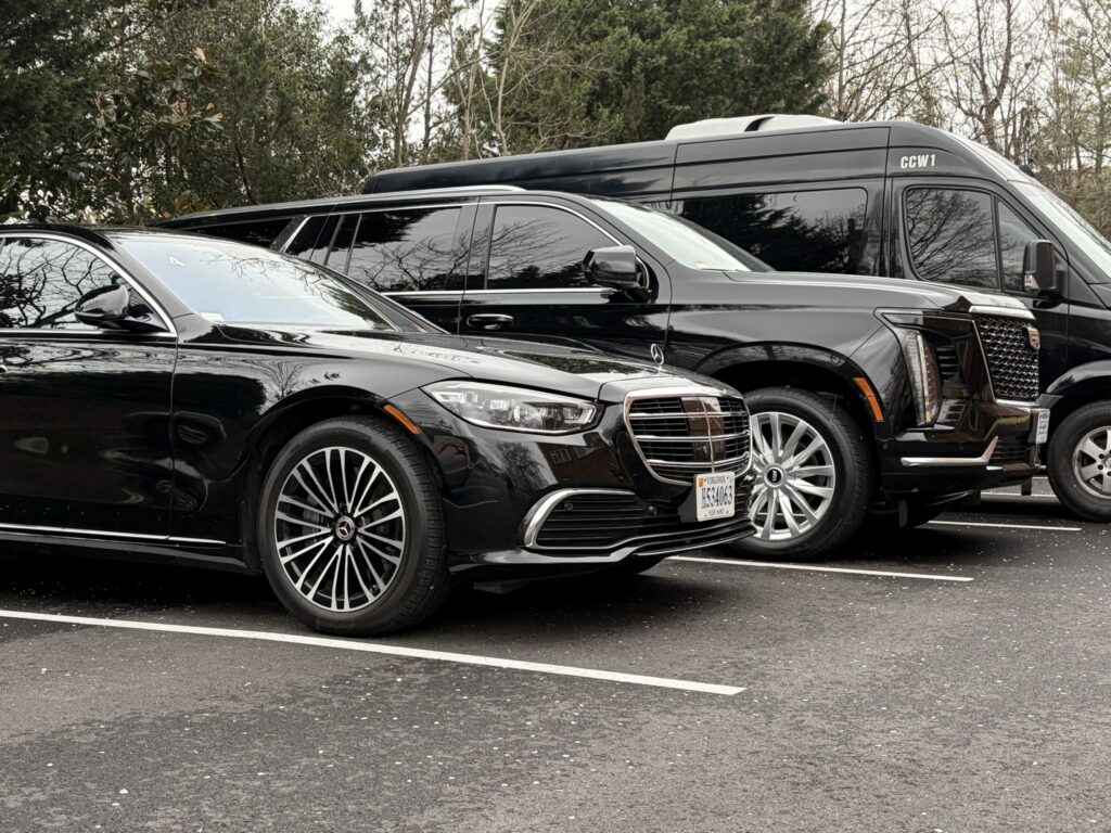 Sedans and SUVs ready for dispatch